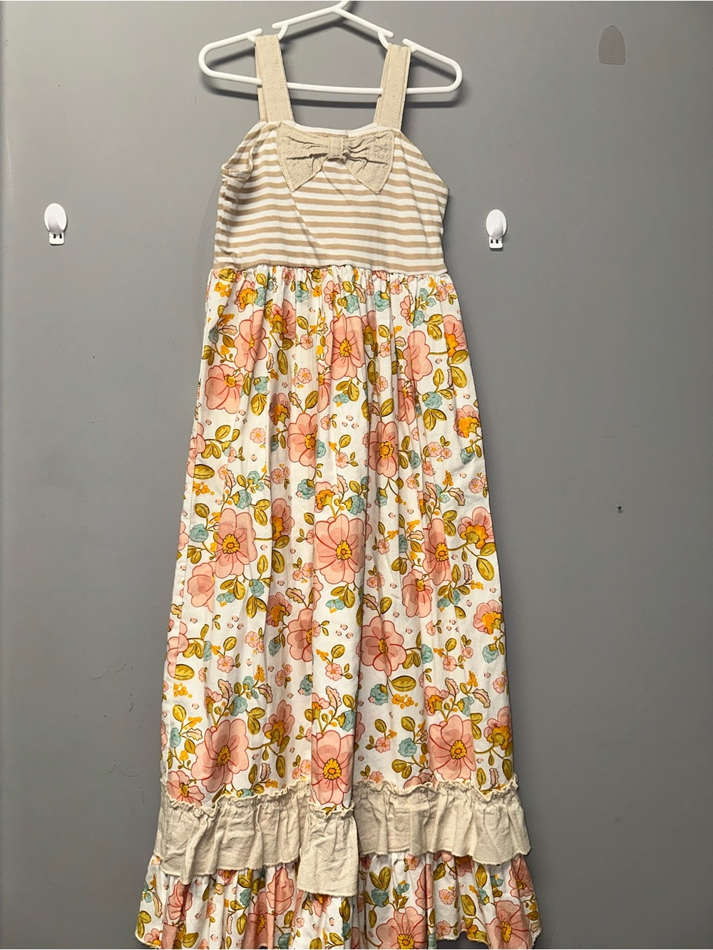 Girls Sado Floral Maxi Dress